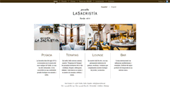 Desktop Screenshot of lasacristia.net
